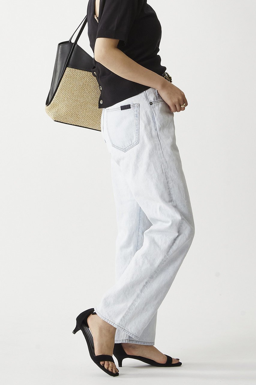 【プルミエ アロンディスモン/1er Arrondissement】の【BONNY WOVEN】パンツ 人気、トレンドファッション・服の通販 founy(ファニー) 　ファッション　Fashion　レディースファッション　WOMEN　パンツ　Pants　シンプル　Simple　ストレート　Straight　デニム　Denim　ヴィンテージ　Vintage　other-6|ID: prp329100004437875 ipo3291000000031326394