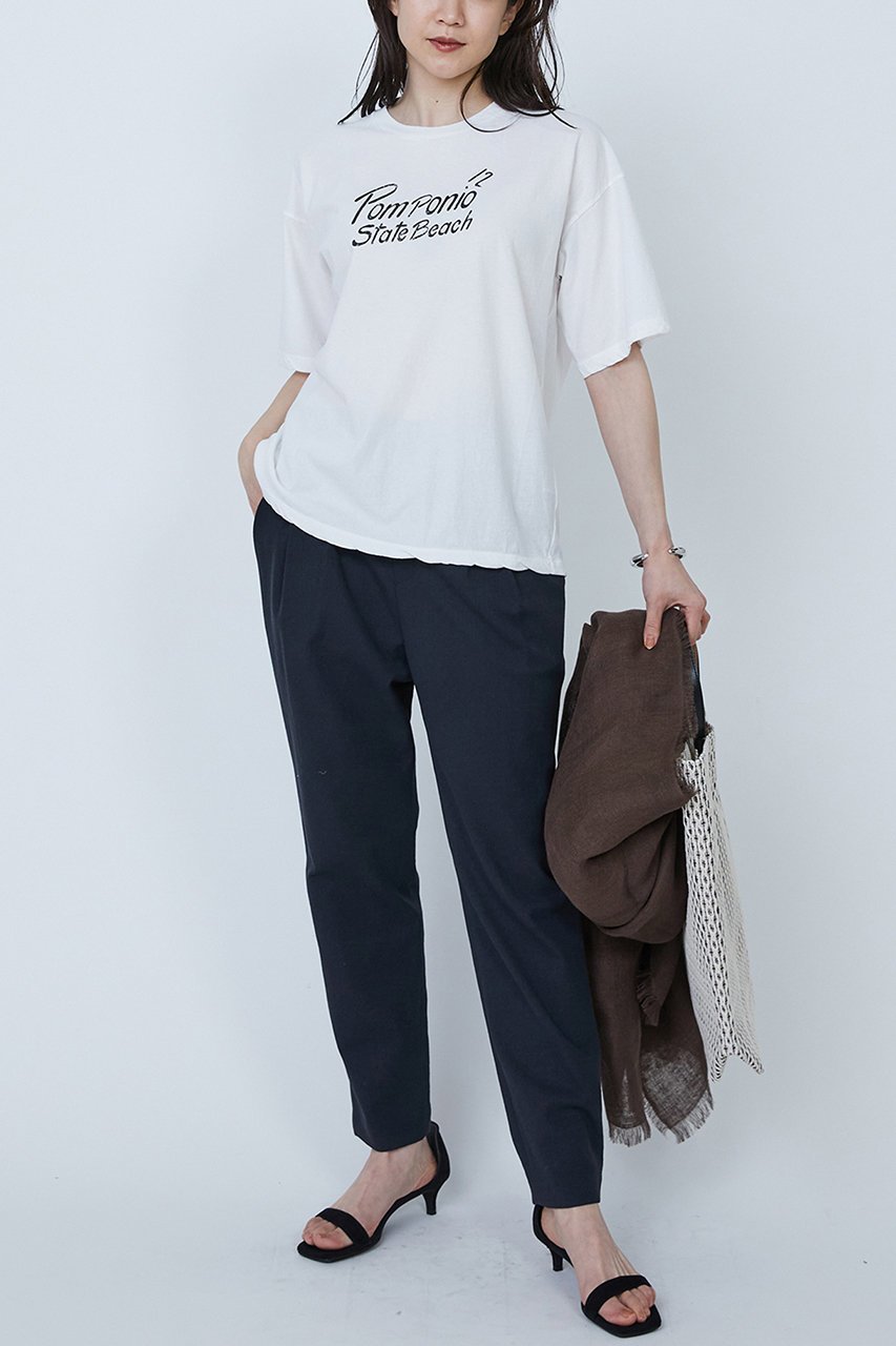 【プルミエ アロンディスモン/1er Arrondissement】の2タックテーパードパンツ 人気、トレンドファッション・服の通販 founy(ファニー) 　ファッション　Fashion　レディースファッション　WOMEN　パンツ　Pants　ジャケット　Jacket　リラックス　Relax　再入荷　Restock/Back In Stock/Re Arrival　other-7|ID: prp329100004437882 ipo3291000000031506400