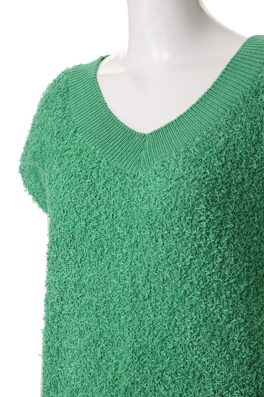 【アナイ/ANAYI】のGIMAフェザーVプルオーバー 人気、トレンドファッション・服の通販 founy(ファニー) 　ファッション　Fashion　レディースファッション　Fashion for Women　トップス・カットソー　Cut & Sew Tops　ニット　Knit Tops & Sweaters　カジュアルプルオーバー・ニットトップス　Pullovers & Knit Tops / Casual Pullovers　カットソー　Cut and Sewn Top　シンプル　Simple, Minimal　フェザー　Feather, Feather Detail　再入荷　Restock / Back in Stock　夏　Summer　春　Spring　S/S・春夏　SS, Spring/Summer, Warm Season　other-5|ID: prp329100004437883 ipo3291000000035055087