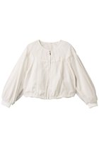 【アナイ/ANAYI】のチュールヨークギャザーブルゾン ホワイト|ID: prp329100004437885 ipo3291000000036106889