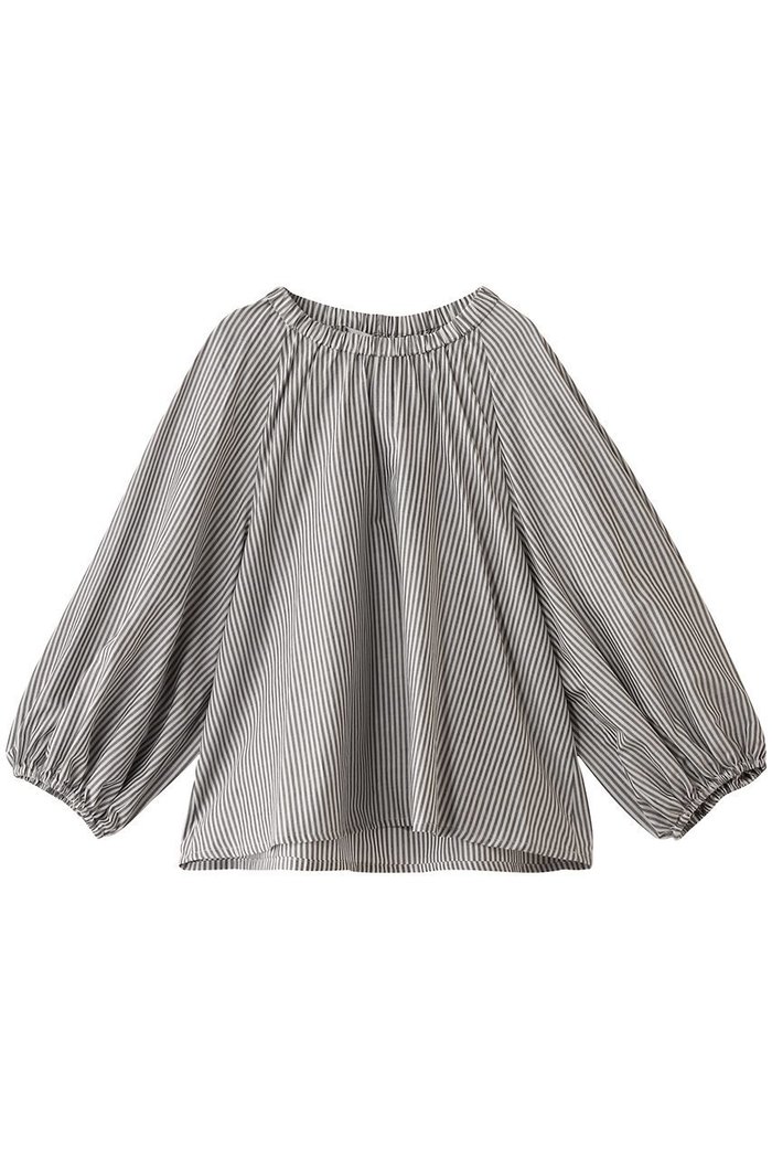 【マックスマーラ/Max Mara】の【 S Max Mara】FABIOLA コットンギャザーブラウス インテリア・キッズ・メンズ・レディースファッション・服の通販 founy(ファニー) https://founy.com/ ファッション Fashion レディースファッション WOMEN トップス・カットソー Tops/Tshirt シャツ/ブラウス Shirts/Blouses ギャザー Gather ストライプ Stripe スリーブ Sleeve フェミニン Feminine ロング Long NEW・新作・新着・新入荷 New Arrivals |ID: prp329100004437889 ipo3291000000030996936