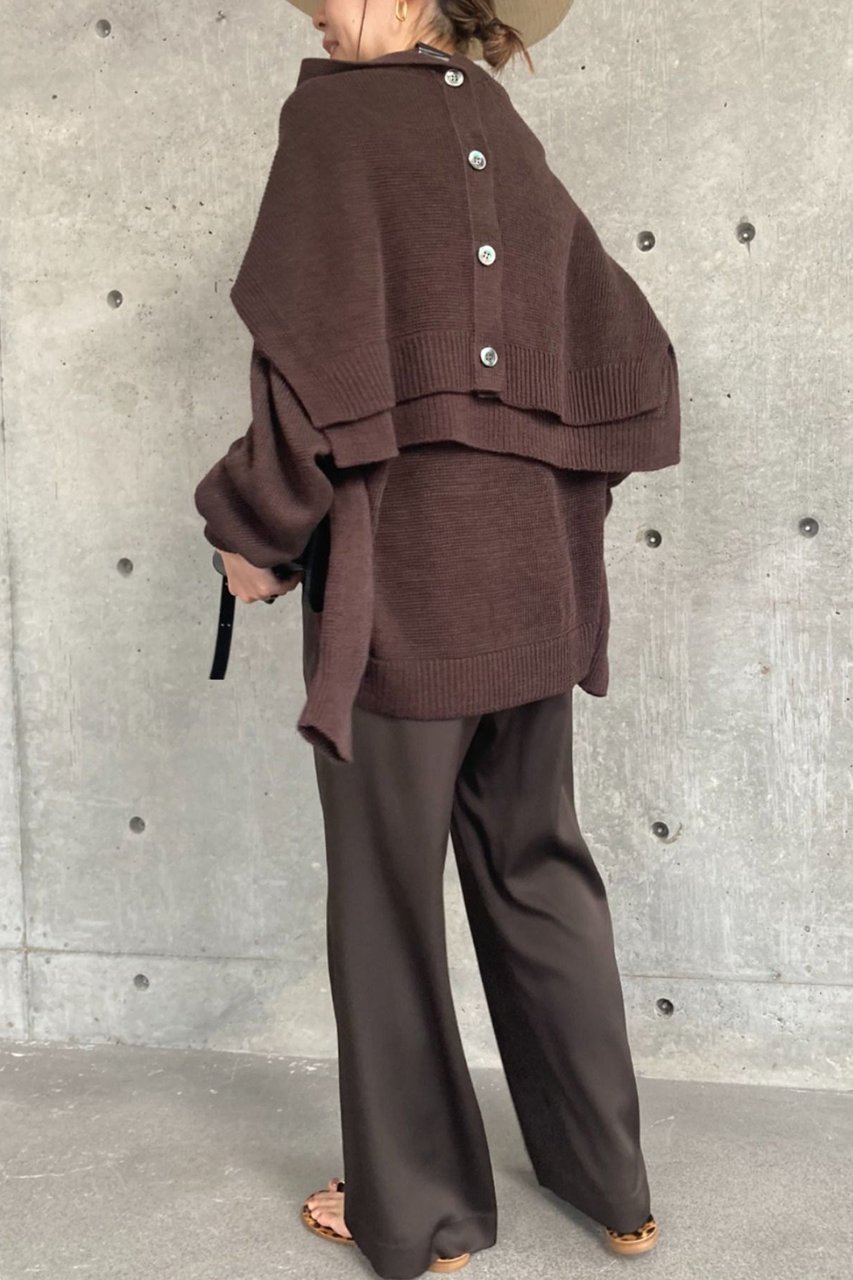 【カオス/Chaos】のストラドリネンカーディガン 人気、トレンドファッション・服の通販 founy(ファニー) 　ファッション　Fashion　レディースファッション　Fashion for Women　トップス・カットソー　Cut & Sew Tops　ニット　Knit Tops & Sweaters　カーディガン・羽織り　Layered Style Cardigans　カーディガン　Cardigan, Knitwear　スリット　Slit, Slit Detail　ボトム　Bottoms, Lower Wear　夏　Summer　other-3|ID: prp329100004437894 ipo3291000000032925592