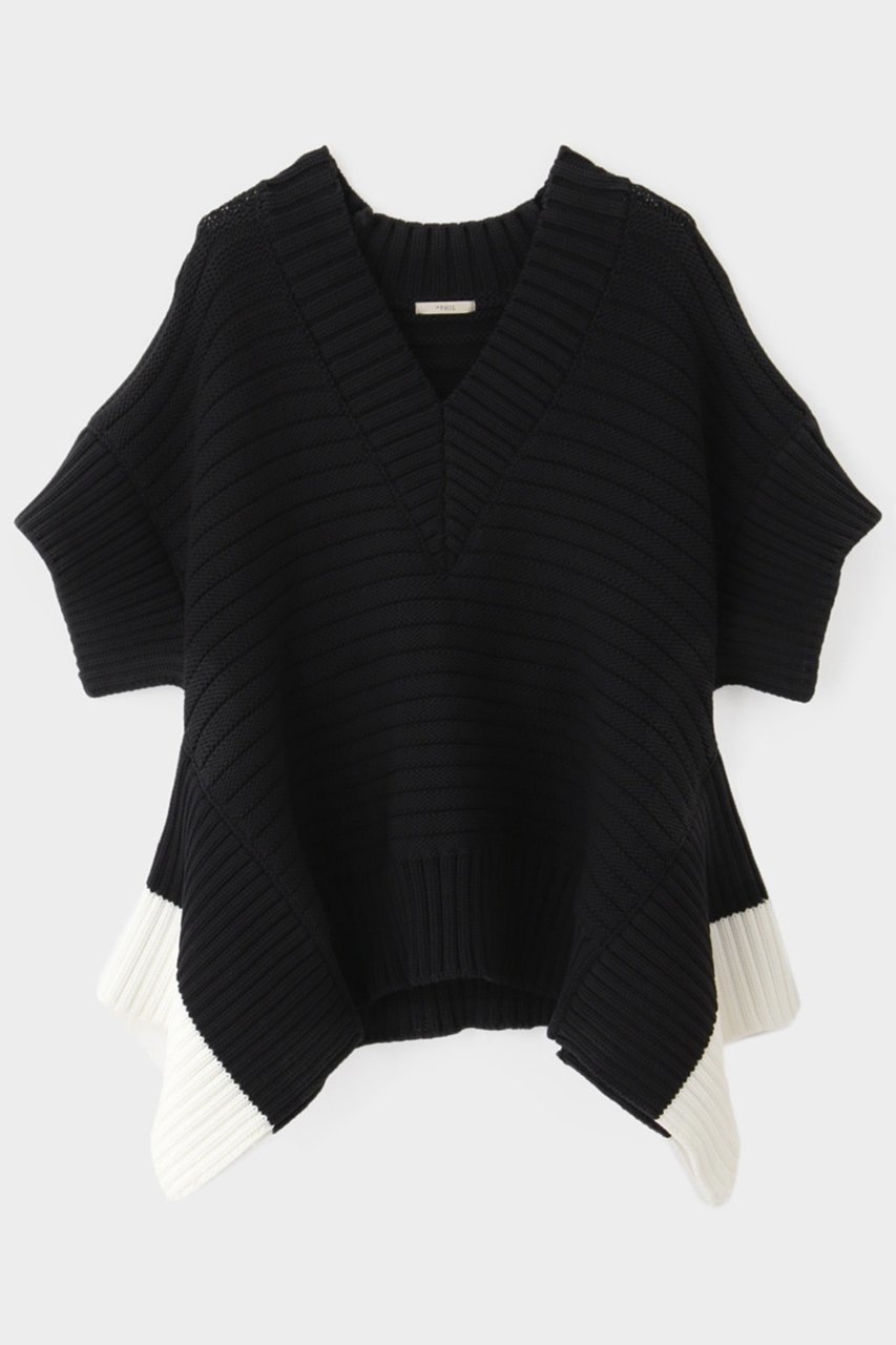 【ル フィル/LE PHIL】のチャンキーバイカラーニットジレ 人気、トレンドファッション・服の通販 founy(ファニー) 　ファッション　Fashion　レディースファッション　Fashion for Women　アウター　Coat / Outerwear Collection　レディースジャケット・軽アウター　Jackets　カットソー　Cut and Sewn Top　シンプル　Simple, Minimal　ジャケット　Jacket, Outerwear　チューブ　Tube, Tube Top　ベスト　Vest, Waistcoat　ベーシック　Basic, Essential　 other-1|ID: prp329100004437900 ipo3291000000032958736