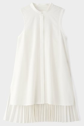 【ル フィル/LE PHIL】のSOLOTEXブロードバックプリーツブラウス 人気、トレンドファッション・服の通販 founy(ファニー) ファッション Fashion レディースファッション Fashion for Women トップス・カットソー Cut & Sew Tops キャミソール&ノースリーブ Camisoles & Sleeveless Tops シャツ・ブラウス・オフィスカジュアル Elegant Blouses & Button-Ups バッグ Bags アメリカン American Style エレガント 上品 Elegant カッティング Cutting Detail シンプル Simple, Minimal スリーブ Sleeve, Long Sleeve / Short Sleeve ノースリーブ Sleeveless, No-Sleeve プリーツ Pleats, Pleated |ID:prp329100004437904