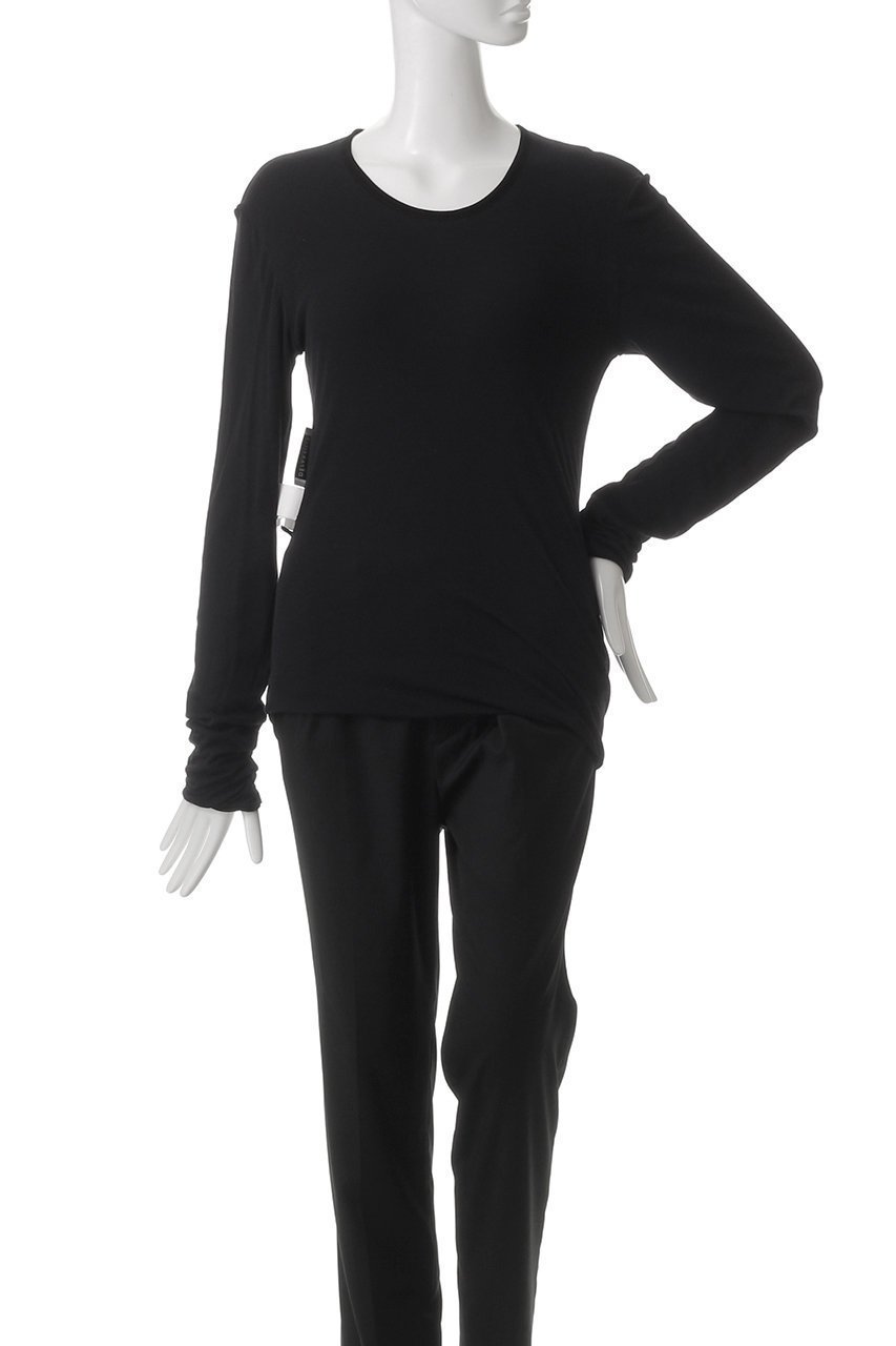 【デパリエ/DEPAREILLE】のシアーストレッチリバーシブルクルーネック 人気、トレンドファッション・服の通販 founy(ファニー) 　ファッション　Fashion　レディースファッション　WOMEN　トップス・カットソー　Tops/Tshirt　シャツ/ブラウス　Shirts/Blouses　ロング / Tシャツ　T-Shirts　カットソー　Cut and Sewn　インナー　Inner　シンプル　Simple　スリーブ　Sleeve　フィット　Fit　ロング　Long　other-6|ID: prp329100004437906 ipo3291000000031326469