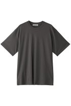【デパリエ/DEPAREILLE】のスムースビッグTシャツ 人気、トレンドファッション・服の通販 founy(ファニー) ファッション Fashion レディースファッション Fashion for Women トップス・カットソー Cut & Sew Tops シャツ・ブラウス・オフィスカジュアル Elegant Blouses & Button-Ups ロングTシャツ・Tシャツ Longline T-Shirts & Tees カットソー・ベーシックTシャツ Cut-and-Sewn Tops / Stretch Tees & Basics なめらか Smooth, Silky Texture ショート Short, Short Length シンプル Simple, Minimal スリーブ Sleeve, Long Sleeve / Short Sleeve デニム Denim, Jeans Material バランス Balance, Style Balance ワイド Wide, Wide Fit エレガント 上品 Elegant thumbnail チャコールグレー|ID: prp329100004437909 ipo3291000000032865180