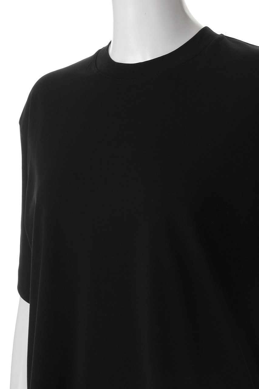 【デパリエ/DEPAREILLE】のスムースビッグTシャツ 人気、トレンドファッション・服の通販 founy(ファニー) 　ファッション　Fashion　レディースファッション　Fashion for Women　トップス・カットソー　Cut & Sew Tops　シャツ・ブラウス・オフィスカジュアル　Elegant Blouses & Button-Ups　ロングTシャツ・Tシャツ　Longline T-Shirts & Tees　カットソー・ベーシックTシャツ　Cut-and-Sewn Tops / Stretch Tees & Basics　なめらか　Smooth, Silky Texture　ショート　Short, Short Length　シンプル　Simple, Minimal　スリーブ　Sleeve, Long Sleeve / Short Sleeve　デニム　Denim, Jeans Material　バランス　Balance, Style Balance　ワイド　Wide, Wide Fit　エレガント 上品　Elegant　other-5|ID: prp329100004437909 ipo3291000000032865203
