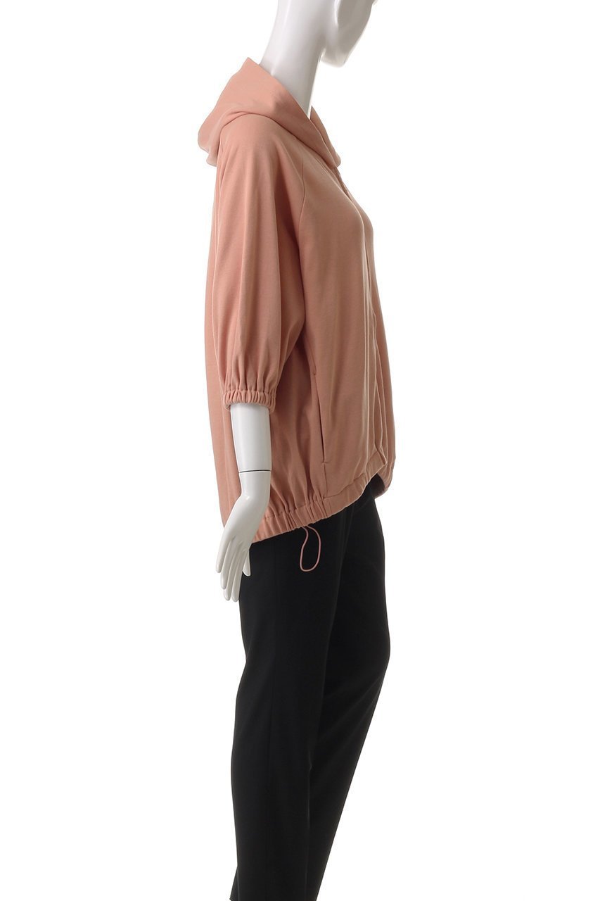 【スリー ドッツ/three dots】のヨギ by plax ハーフスリーブ フーディ 人気、トレンドファッション・服の通販 founy(ファニー) 　ファッション　Fashion　レディースファッション　Fashion for Women　トップス・カットソー　Cut & Sew Tops　シャツ・ブラウス・オフィスカジュアル　Elegant Blouses & Button-Ups　レディースパーカー・カジュアルフーディー　Casual Hoodies & Sweatshirts　ロングTシャツ・Tシャツ　Longline T-Shirts & Tees　スウェット・クルーネックトップス　Sweatshirts & Crewnecks / Relaxed Fit Sweat Tops　カットソー・ベーシックTシャツ　Cut-and-Sewn Tops / Stretch Tees & Basics　シンプル　Simple, Minimal　スリーブ　Sleeve, Long Sleeve / Short Sleeve　ハーフ　Half, Half-Length　ヨガ　Yoga, Yoga Wear　リラックス　Relax, Relaxed Fit　ワイド　Wide, Wide Fit　other-3|ID: prp329100004437911 ipo3291000000032865239