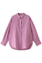 【スリー ドッツ/three dots】のコットンリネン シャツ ブーゲンビリア|ID: prp329100004437914 ipo3291000000036393705