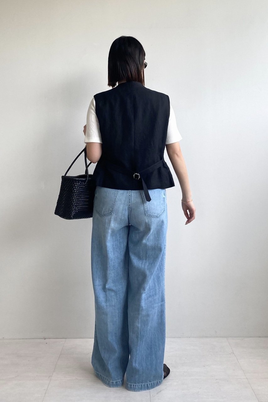 【レッドカード トーキョー/RED CARD TOKYO】のSlogan ルーズストレートデニムパンツ 人気、トレンドファッション・服の通販 founy(ファニー) 　ファッション　Fashion　レディースファッション　WOMEN　パンツ　Pants　デニムパンツ　Denim Pants　シンプル　Simple　ストレート　Straight　デニム　Denim　フィット　Fit　エレガント 上品　Elegant　再入荷　Restock/Back In Stock/Re Arrival　夏　Summer　定番　Standard　other-7|ID: prp329100004439216 ipo3291000000032124922