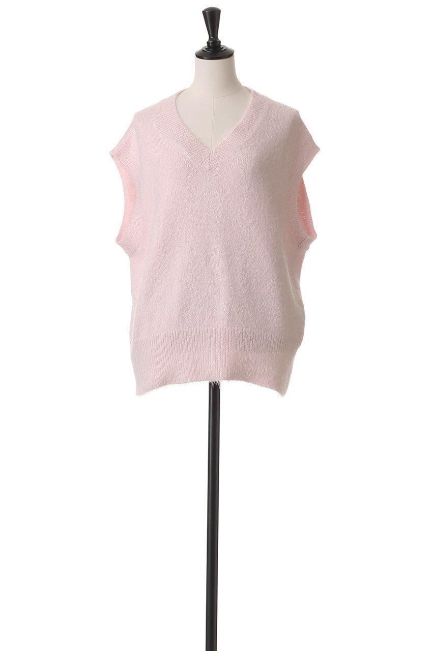 【ブラミンク/BLAMINK】のコットンシルク5Gベスト 人気、トレンドファッション・服の通販 founy(ファニー) 　ファッション　Fashion　レディースファッション　WOMEN　トップス・カットソー　Tops/Tshirt　ニット　Knit Tops　ベスト/ジレ　Gilets/Vests　プルオーバー　Pullover　シルク　Silk　ベスト　Vest　other-2|ID: prp329100004439225 ipo3291000000031256800