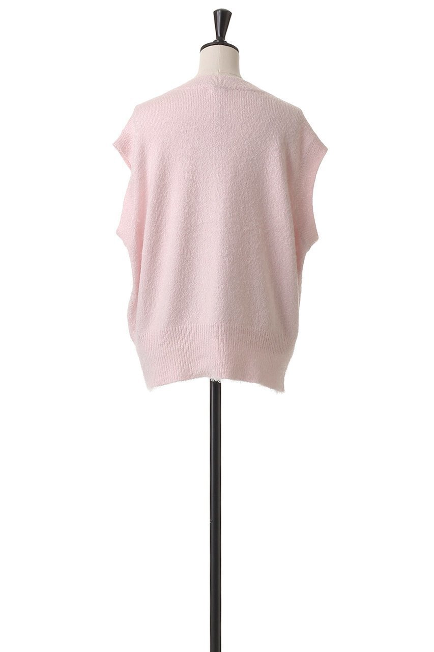 【ブラミンク/BLAMINK】のコットンシルク5Gベスト 人気、トレンドファッション・服の通販 founy(ファニー) 　ファッション　Fashion　レディースファッション　WOMEN　トップス・カットソー　Tops/Tshirt　ニット　Knit Tops　ベスト/ジレ　Gilets/Vests　プルオーバー　Pullover　シルク　Silk　ベスト　Vest　other-4|ID: prp329100004439225 ipo3291000000031256804