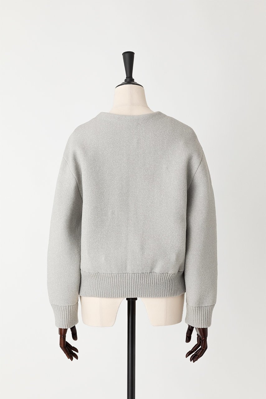 【オーヴィル/EAUVIRE】のダブルフェイスラメブルゾン 人気、トレンドファッション・服の通販 founy(ファニー) 　ファッション　Fashion　レディースファッション　WOMEN　アウター　Coat Outerwear　ジャケット　Jackets　ブルゾン　Blouson/Jackets　カッティング　Cutting　ジャケット　Jacket　ダブル　Double　フェイス　Face　フォルム　Form　ブルゾン　Blouson　人気　Popularity　定番　Standard　春　Spring　軽量　Lightweight　other-3|ID: prp329100004440215 ipo3291000000031256580
