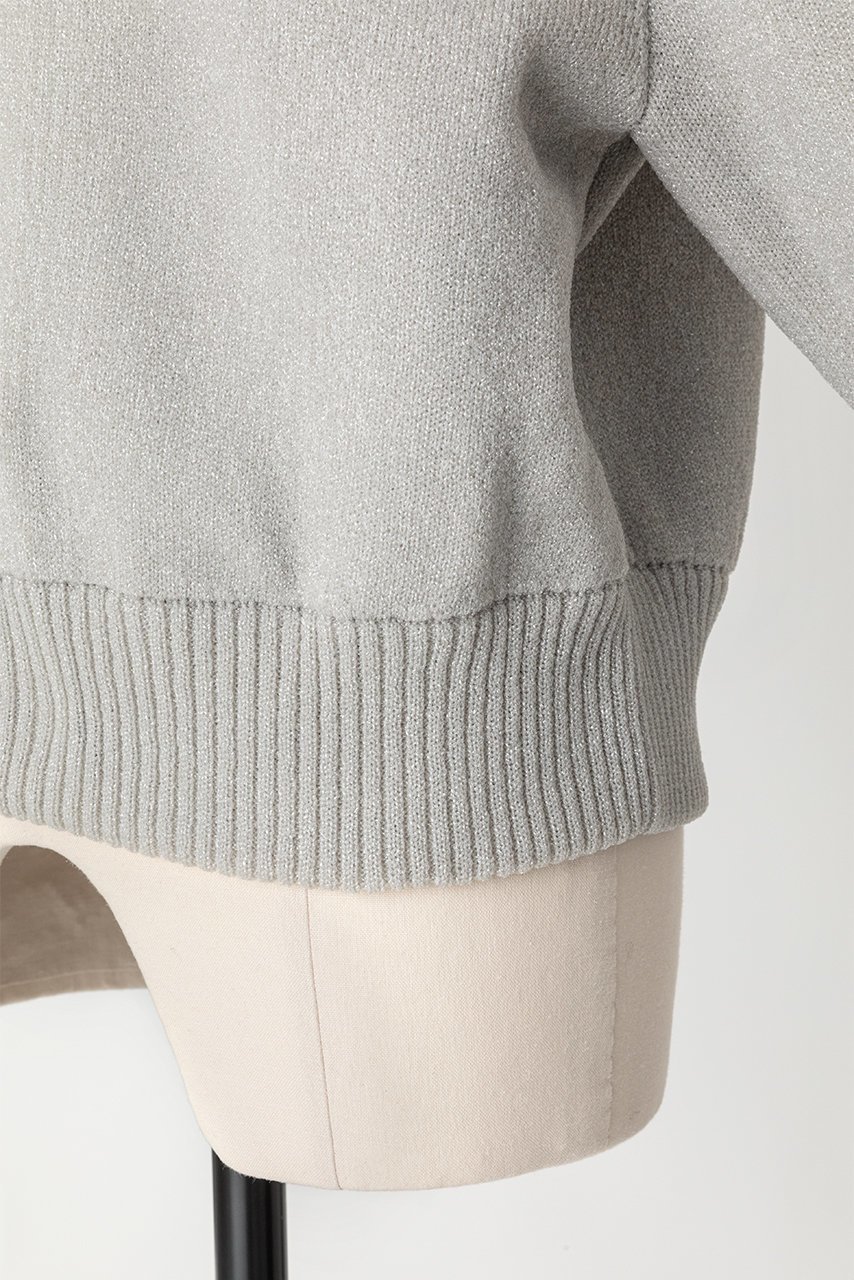 【オーヴィル/EAUVIRE】のダブルフェイスラメブルゾン 人気、トレンドファッション・服の通販 founy(ファニー) 　ファッション　Fashion　レディースファッション　WOMEN　アウター　Coat Outerwear　ジャケット　Jackets　ブルゾン　Blouson/Jackets　カッティング　Cutting　ジャケット　Jacket　ダブル　Double　フェイス　Face　フォルム　Form　ブルゾン　Blouson　人気　Popularity　定番　Standard　春　Spring　軽量　Lightweight　other-7|ID: prp329100004440215 ipo3291000000031326074