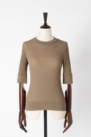【オーヴィル/EAUVIRE】のハーフスリーブプルオーバー 人気、トレンドファッション・服の通販 founy(ファニー) ファッション Fashion レディースファッション WOMEN トップス・カットソー Tops/Tshirt ニット Knit Tops プルオーバー Pullover ジャージー Jersey ツイスト Twist テレコ Tereko フィット Fit NEW・新作・新着・新入荷 New Arrivals 日本製 Made In Japan |ID:prp329100004440217