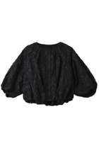 【オーヴィル/EAUVIRE】のバルーンブルゾン 人気、トレンドファッション・服の通販 founy(ファニー) ファッション Fashion レディースファッション Fashion for Women アウター Coat / Outerwear Collection レディースジャケット・軽アウター Jackets ブルゾンジャケット・スポーティアウター Blouson Jackets ショート Short, Short Length シルク Silk, 100% Silk ジャカード/ジャガード Jacquard, Woven Pattern ジャケット Jacket, Outerwear ドローコード Drawcord, Drawstring Cord バルーン Balloon, Balloon Silhouette ブルゾン Blouson, Bomber Jacket メッシュ Mesh, Net Fabric 再入荷 Restock / Back in Stock 春 Spring thumbnail ブラック|ID: prp329100004440218 ipo3291000000035420296