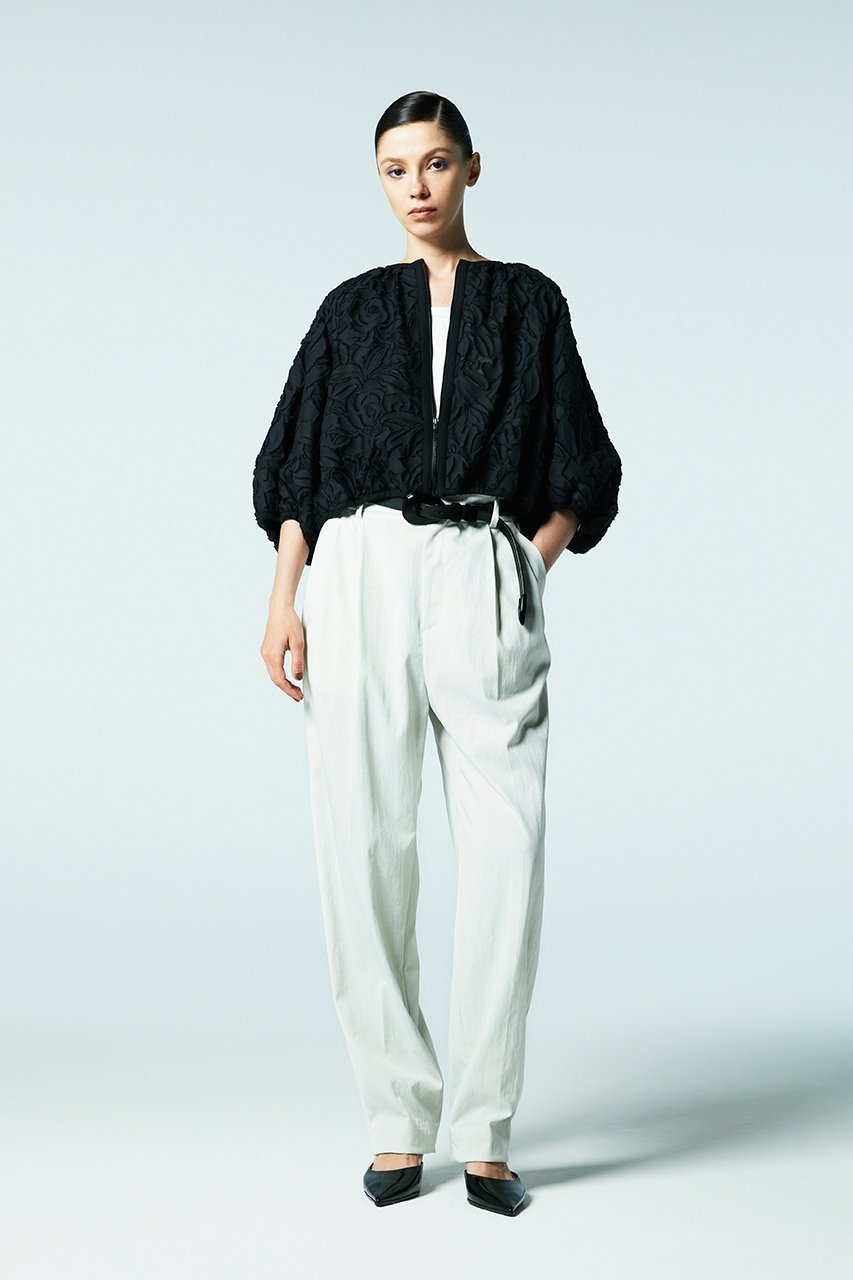 【オーヴィル/EAUVIRE】のバルーンブルゾン 人気、トレンドファッション・服の通販 founy(ファニー) ファッション Fashion レディースファッション Fashion for Women アウター Coat / Outerwear Collection レディースジャケット・軽アウター Jackets ブルゾンジャケット・スポーティアウター Blouson Jackets ショート Short, Short Length シルク Silk, 100% Silk ジャカード/ジャガード Jacquard, Woven Pattern ジャケット Jacket, Outerwear ドローコード Drawcord, Drawstring Cord バルーン Balloon, Balloon Silhouette ブルゾン Blouson, Bomber Jacket メッシュ Mesh, Net Fabric 再入荷 Restock / Back in Stock 春 Spring other-8|ID: prp329100004440218 ipo3291000000035420305