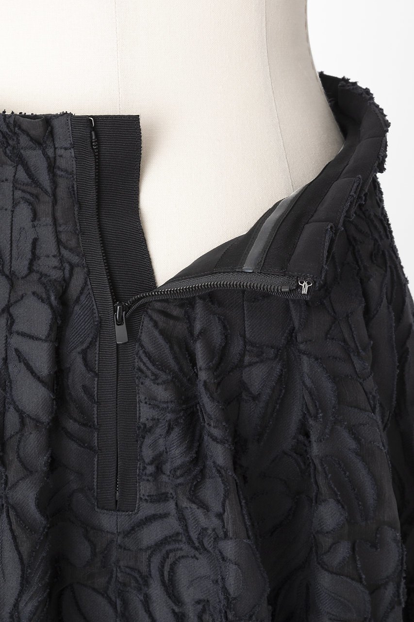 【オーヴィル/EAUVIRE】のボリュームタックスカート 人気、トレンドファッション・服の通販 founy(ファニー) 　ファッション　Fashion　レディースファッション　WOMEN　スカート　Skirt　エレガント 上品　Elegant　シルク　Silk　ジャカード　Jacquard　フレア　Flare　再入荷　Restock/Back In Stock/Re Arrival　other-5|ID: prp329100004440219 ipo3291000000031326087