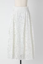 【オーヴィル/EAUVIRE】のボリュームタックスカート ホワイト|ID: prp329100004440219 ipo3291000000035955640