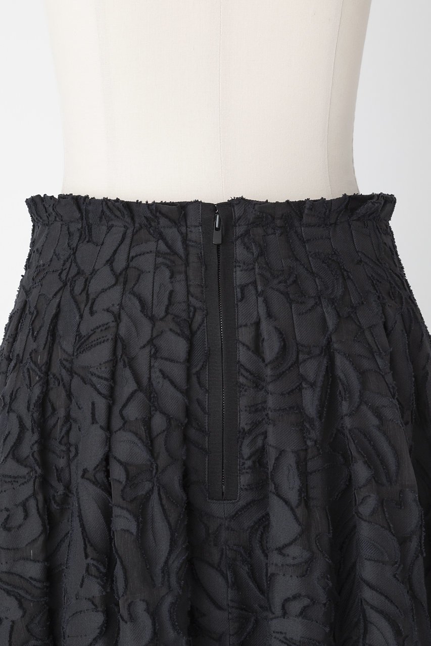 【オーヴィル/EAUVIRE】のボリュームタックスカート 人気、トレンドファッション・服の通販 founy(ファニー) 　ファッション　Fashion　レディースファッション　Fashion for Women　スカート　Skirts　エレガント 上品　Elegant　シルク　Silk, 100% Silk　ジャカード／ジャガード　Jacquard, Woven Pattern　フレア　Flare, Flared　other-4|ID: prp329100004440219 ipo3291000000035955644