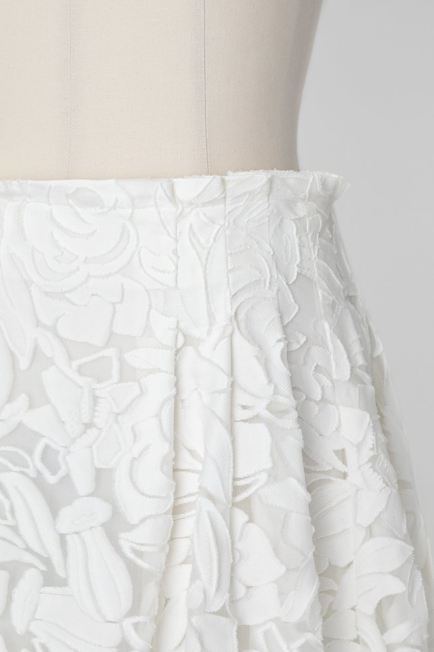 【オーヴィル/EAUVIRE】のボリュームタックスカート 人気、トレンドファッション・服の通販 founy(ファニー) 　ファッション　Fashion　レディースファッション　Fashion for Women　スカート　Skirts　エレガント 上品　Elegant　シルク　Silk, 100% Silk　ジャカード／ジャガード　Jacquard, Woven Pattern　フレア　Flare, Flared　other-6|ID: prp329100004440219 ipo3291000000035955646