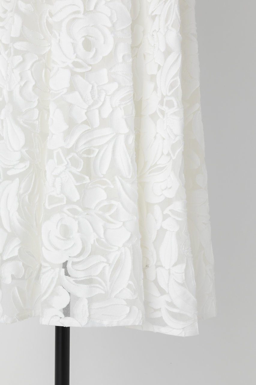 【オーヴィル/EAUVIRE】のボリュームタックスカート 人気、トレンドファッション・服の通販 founy(ファニー) 　ファッション　Fashion　レディースファッション　Fashion for Women　スカート　Skirts　エレガント 上品　Elegant　シルク　Silk, 100% Silk　ジャカード／ジャガード　Jacquard, Woven Pattern　フレア　Flare, Flared　other-7|ID: prp329100004440219 ipo3291000000035955647