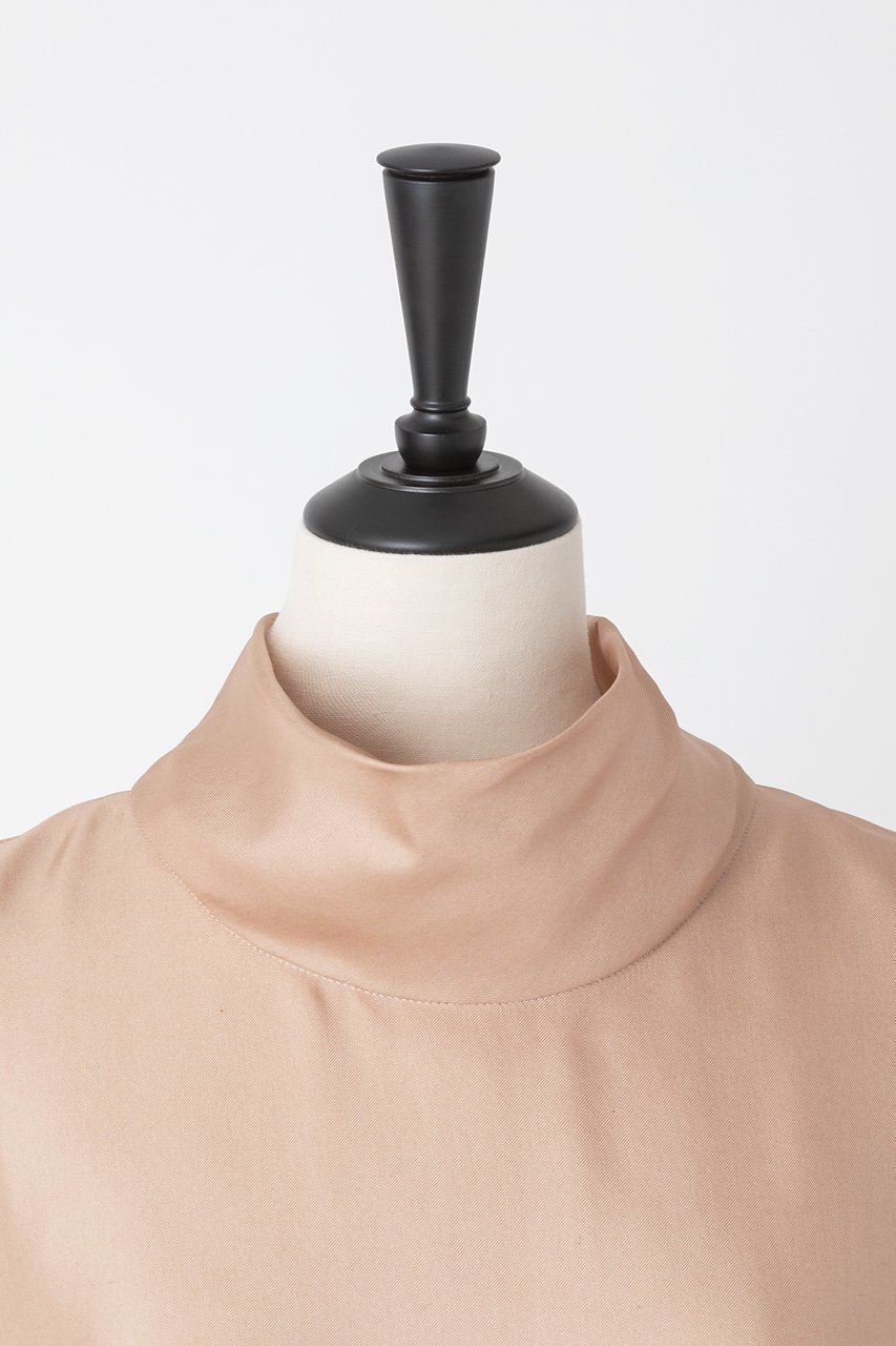 【オーヴィル/EAUVIRE】のスタンドカラーノースリーブブラウス 人気、トレンドファッション・服の通販 founy(ファニー) 　ファッション　Fashion　レディースファッション　WOMEN　トップス・カットソー　Tops/Tshirt　キャミソール / ノースリーブ　No Sleeves　シャツ/ブラウス　Shirts/Blouses　イタリア　Italy　エレガント 上品　Elegant　シルク　Silk　ツイル　Twill　ノースリーブ　No Sleeve　ハイネック　High Neck　other-4|ID: prp329100004440222 ipo3291000000031256636