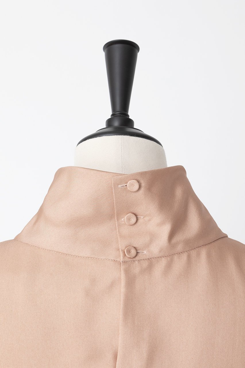 【オーヴィル/EAUVIRE】のスタンドカラーノースリーブブラウス 人気、トレンドファッション・服の通販 founy(ファニー) 　ファッション　Fashion　レディースファッション　WOMEN　トップス・カットソー　Tops/Tshirt　キャミソール / ノースリーブ　No Sleeves　シャツ/ブラウス　Shirts/Blouses　イタリア　Italy　エレガント 上品　Elegant　シルク　Silk　ツイル　Twill　ノースリーブ　No Sleeve　ハイネック　High Neck　other-6|ID: prp329100004440222 ipo3291000000031326099