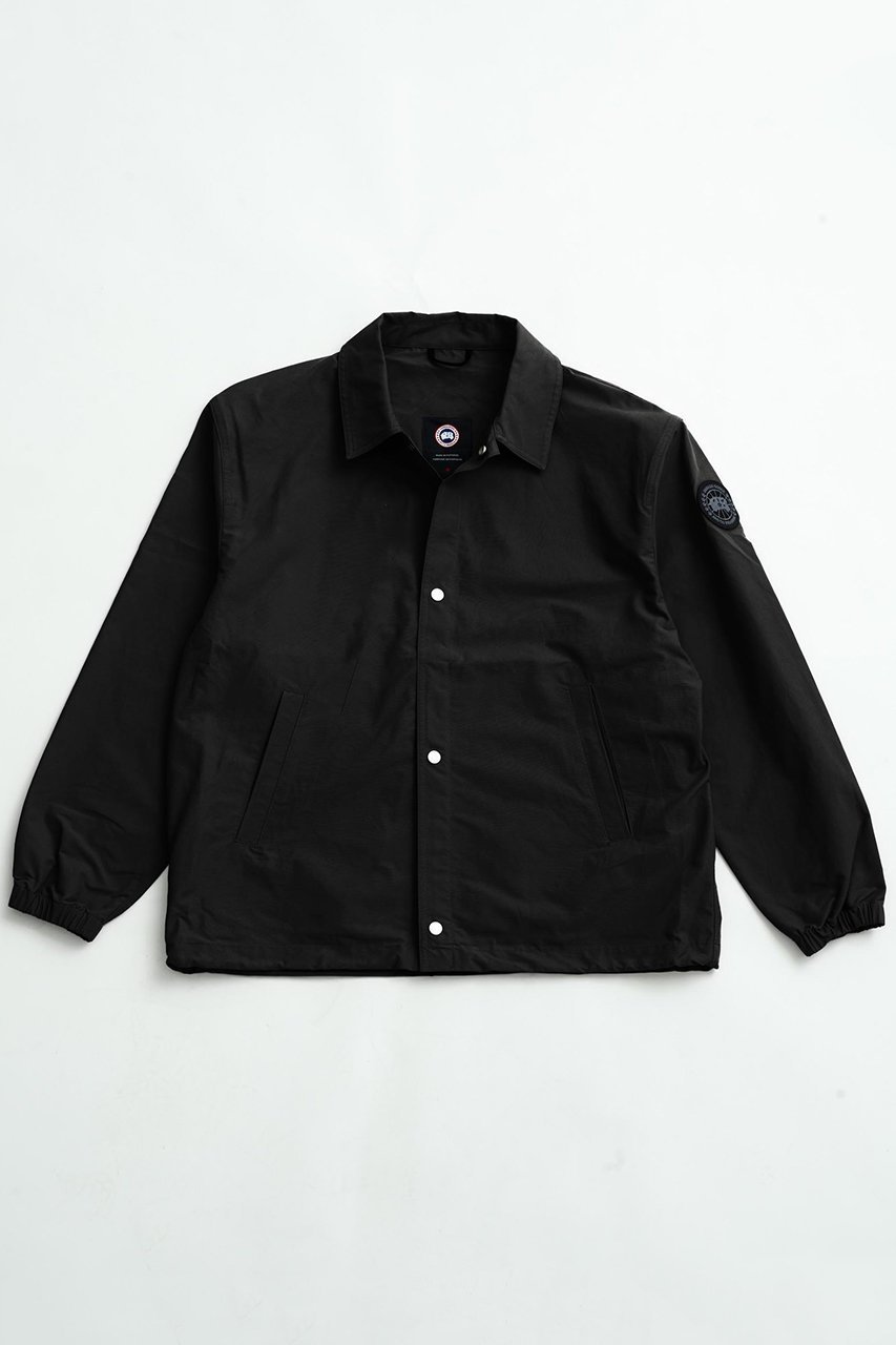 【カナダグース/CANADA GOOSE / MEN】の【MEN】2465MBA Hinton Wind Shirt Jacket Black Label ヒントン ウィンド シャツ ジャケット インテリア・キッズ・メンズ・レディースファッション・服の通販 founy(ファニー) 　ファッション　Fashion　メンズファッション　Men's Style Online　クラシック　Classic　ジャケット　Jacket　スタイリッシュ　Stylish　トレンド　Trend　ドローストリング　Drawstring　フィット　Fit　軽量　Lightweight　ブラック|ID: prp329100004440229 ipo3291000000031022232