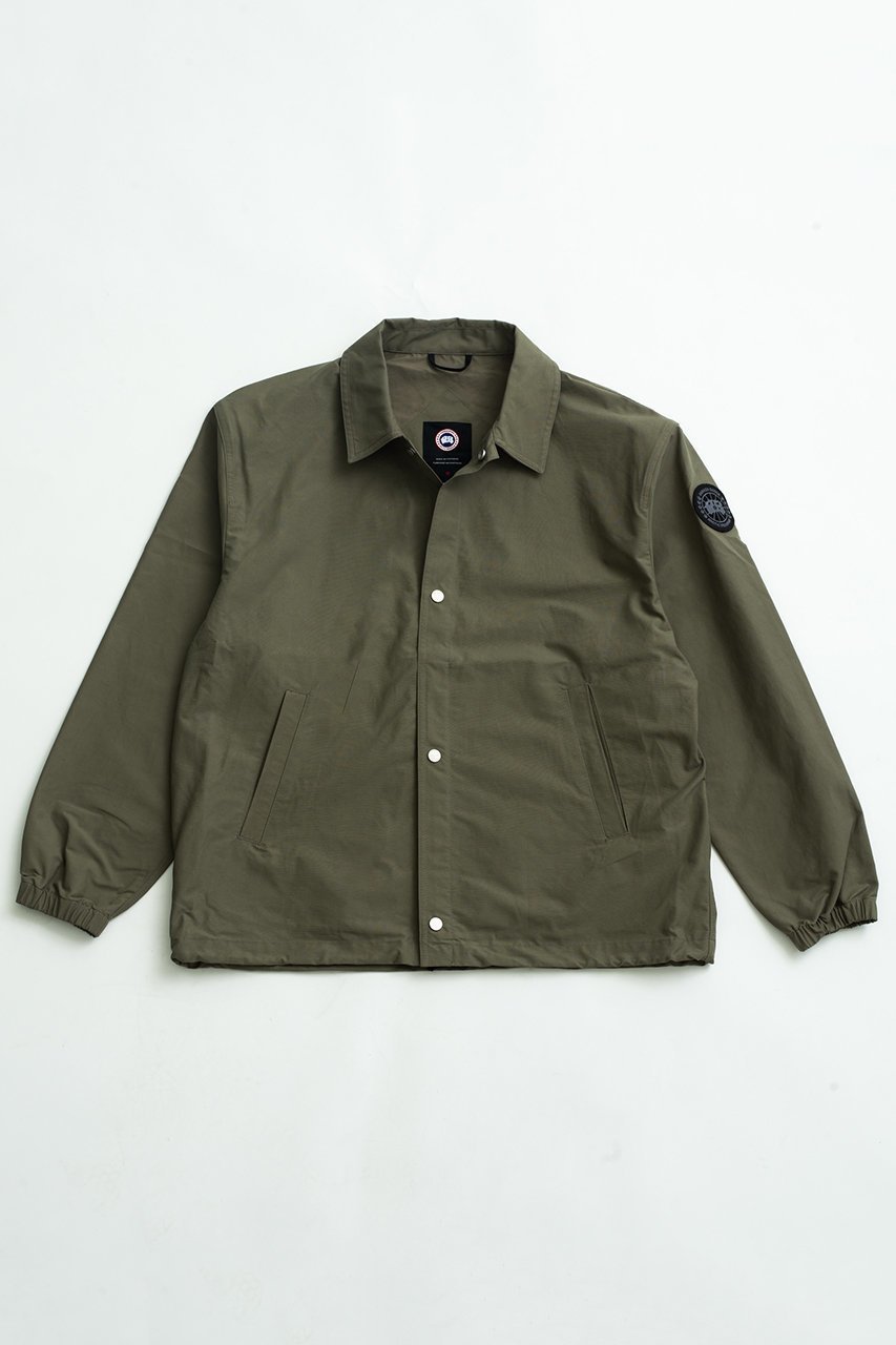 【カナダグース/CANADA GOOSE / MEN】の【MEN】2465MBA Hinton Wind Shirt Jacket Black Label ヒントン ウィンド シャツ ジャケット インテリア・キッズ・メンズ・レディースファッション・服の通販 founy(ファニー) 　ファッション　Fashion　メンズファッション　Men's Style Online　クラシック　Classic　ジャケット　Jacket　スタイリッシュ　Stylish　トレンド　Trend　ドローストリング　Drawstring　フィット　Fit　軽量　Lightweight　スモーキーセージ|ID: prp329100004440229 ipo3291000000031022233
