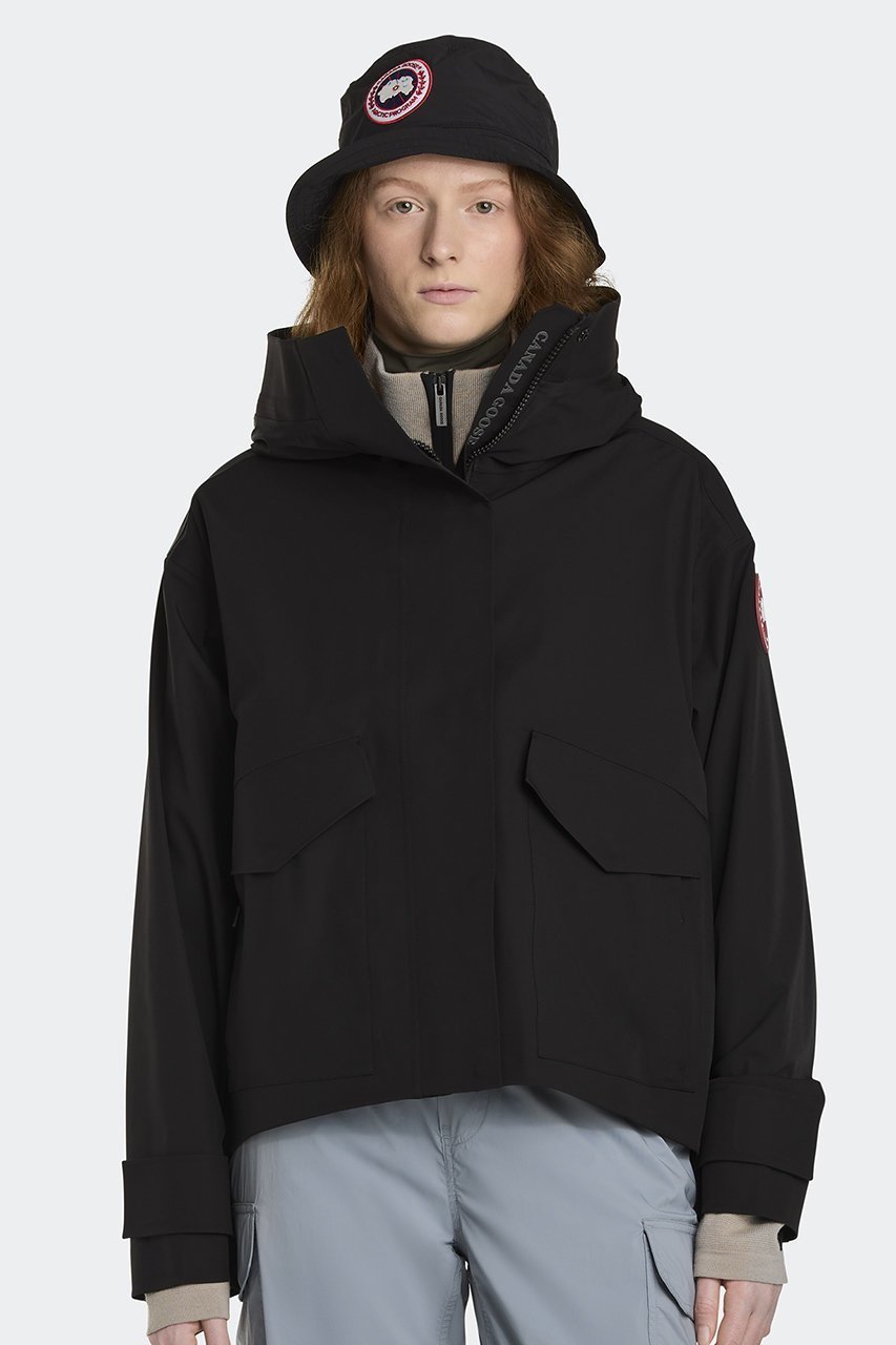【カナダグース/CANADA GOOSE】の5632W Tofino Rain Jacket トフィーノ レイン ジャケット 人気、トレンドファッション・服の通販 founy(ファニー) 　ファッション　Fashion　レディースファッション　WOMEN　アウター　Coat Outerwear　コート　Coats　ジャケット　Jackets　アウトドア　Outdoor　ジャケット　Jacket　ストライプ　Stripe　ダブル　Double　フラップ　Flap　フロント　Front　プリーツ　Pleats　ボックス　Box　ポケット　Pocket　レイン　Rain　other-3|ID: prp329100004440231 ipo3291000000031256689