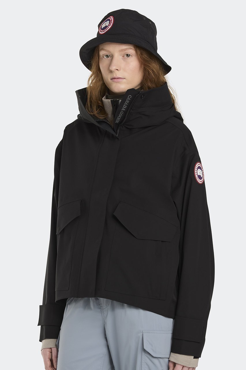 【カナダグース/CANADA GOOSE】の5632W Tofino Rain Jacket トフィーノ レイン ジャケット 人気、トレンドファッション・服の通販 founy(ファニー) 　ファッション　Fashion　レディースファッション　WOMEN　アウター　Coat Outerwear　コート　Coats　ジャケット　Jackets　アウトドア　Outdoor　ジャケット　Jacket　ストライプ　Stripe　ダブル　Double　フラップ　Flap　フロント　Front　プリーツ　Pleats　ボックス　Box　ポケット　Pocket　レイン　Rain　other-4|ID: prp329100004440231 ipo3291000000031256690