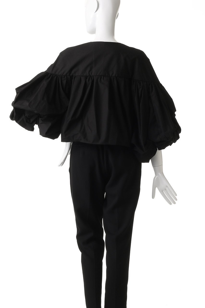 【ハー/HER.】のボリュームスリーブトップス 人気、トレンドファッション・服の通販 founy(ファニー) 　ファッション　Fashion　レディースファッション　WOMEN　トップス・カットソー　Tops/Tshirt　シャツ/ブラウス　Shirts/Blouses　ボリュームスリーブ / フリル袖　Volume Sleeve　シンプル　Simple　ジャケット　Jacket　スリーブ　Sleeve　バランス　Balance　フロント　Front　ボトム　Bottom　ロング　Long　other-4|ID: prp329100004440235 ipo3291000000031256713
