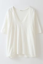 【ハー/HER.】の【3/20 12:00販売開始】VネックネップカットTシャツ オフホワイト|ID:prp329100004440237