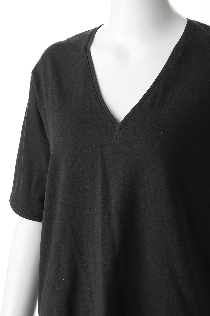 【ハー/HER.】のVネックネップカットTシャツ 人気、トレンドファッション・服の通販 founy(ファニー) 　ファッション　Fashion　レディースファッション　WOMEN　トップス・カットソー　Tops/Tshirt　シャツ/ブラウス　Shirts/Blouses　ロング / Tシャツ　T-Shirts　カットソー　Cut and Sewn　Vネック　V-Neck　カットソー　Cut And Sew　ショート　Short　シルク　Silk　シンプル　Simple　スリーブ　Sleeve　ネップ　Nep Yarn　ヴィンテージ　Vintage　other-5|ID: prp329100004440237 ipo3291000000031326154