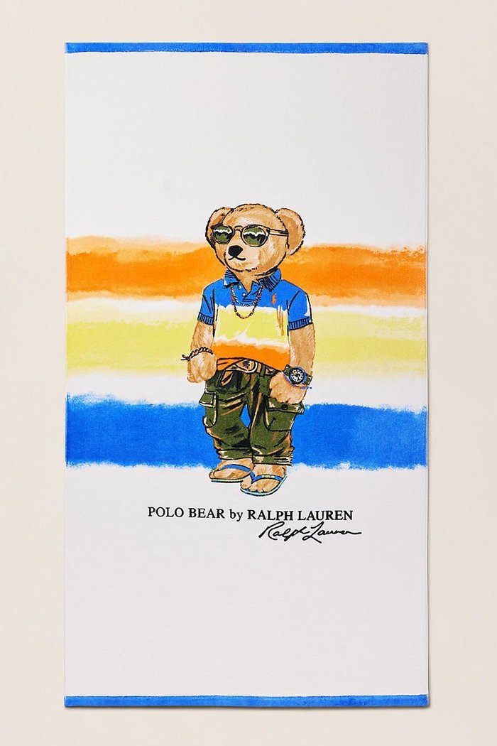 【ラルフ ローレン/RALPH LAUREN / GOODS】の【Ralph Lauren Home】Polo ベア ビーチ タオル インテリア・キッズ・メンズ・レディースファッション・服の通販 founy(ファニー) https://founy.com/ ユニセックス Unisex アウトドア Outdoor タオル Towel ダブル Double チェーン Chain ビーチ Beach フロント Front プリント Print 吸水 Water Absorption NEW・新作・新着・新入荷 New Arrivals |ID: prp329100004440239 ipo3291000000031022260