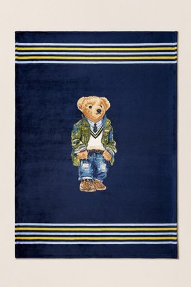 【ラルフ ローレン/RALPH LAUREN / GOODS】の【Ralph Lauren Home】ヘリテージ Polo ベア フリース スロー ブランケット 人気、トレンドファッション・服の通販 founy(ファニー) アウトドア Outdoor Clothing ストライプ Stripe, Striped Pattern フロント Front, Front Design ブランケット Blanket, Throw Blanket プリント Print, Printed Pattern モチーフ Motif, Design Theme リラックス Relax, Relaxed Fit エレガント 上品 Elegant 旅行 Travel |ID:prp329100004440240