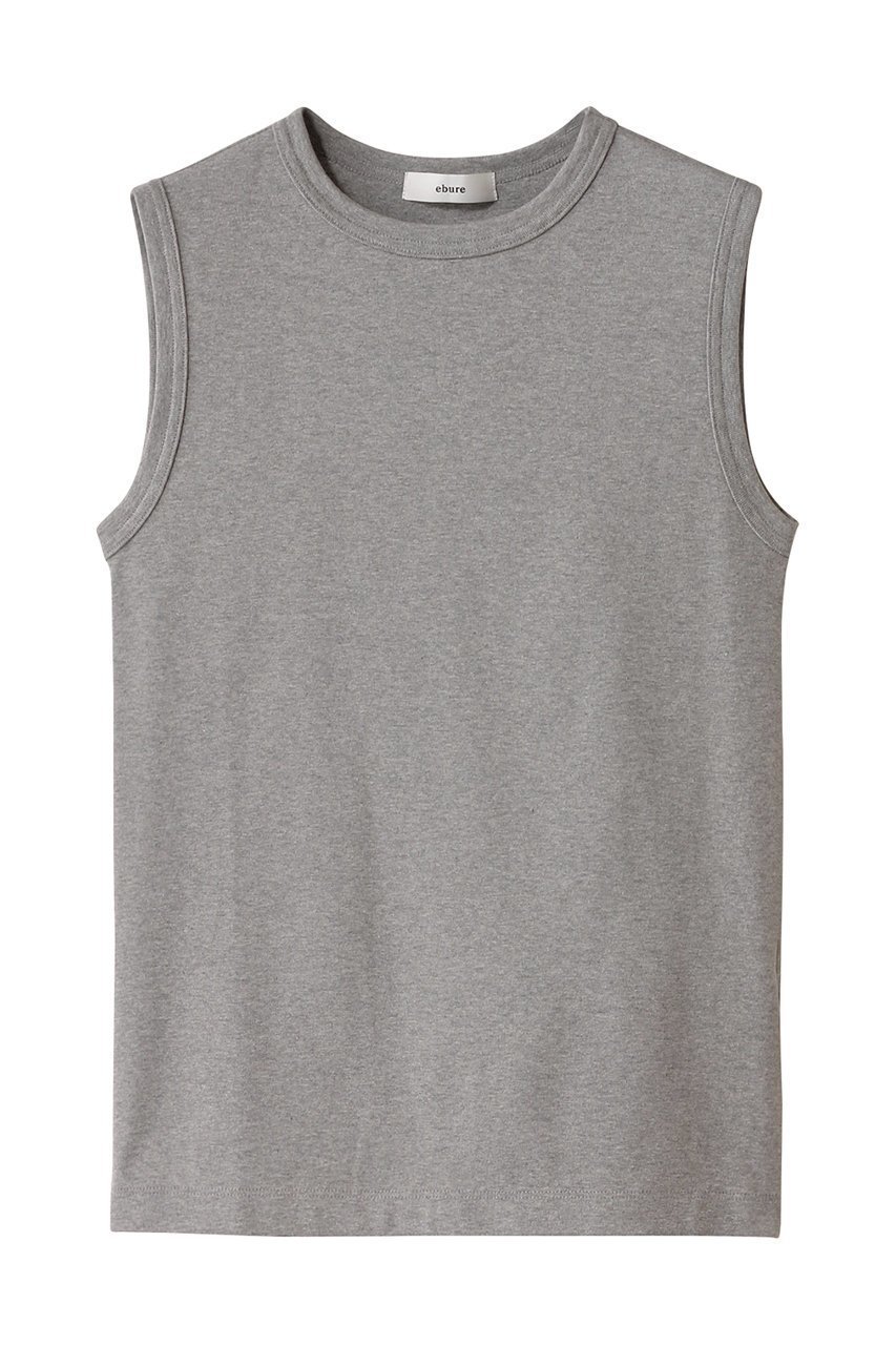 【エブール/ebure】のナローネックタンクトップ インテリア・キッズ・メンズ・レディースファッション・服の通販 founy(ファニー) ファッション Fashion レディースファッション Fashion for Women トップス・カットソー Cut & Sew Tops キャミソール&ノースリーブ Camisoles & Sleeveless Tops シャツ・ブラウス・オフィスカジュアル Elegant Blouses & Button-Ups ロングTシャツ・Tシャツ Longline T-Shirts & Tees カットソー・ベーシックTシャツ Cut-and-Sewn Tops / Stretch Tees & Basics おすすめ Recommended / Our Picks キャミソール Camisole, Spaghetti Strap Top タンク Tank Top, Sleeveless Top エレガント 上品 Elegant トップグレー|ID: prp329100004441119 ipo3291000000032846948