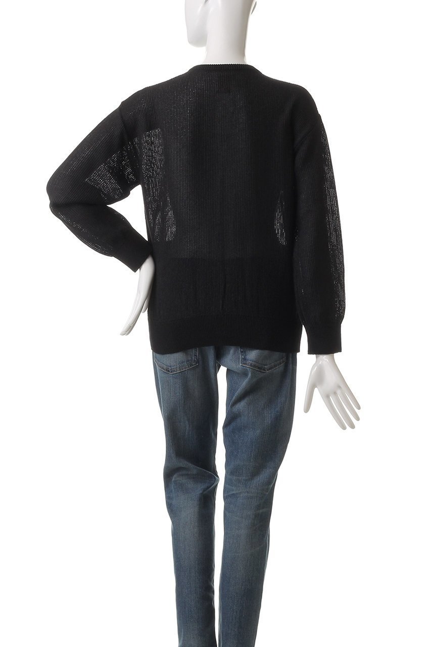 【バトナー/BATONER】のOX サマーニットクルーネックカーディガン 人気、トレンドファッション・服の通販 founy(ファニー) 　ファッション　Fashion　レディースファッション　WOMEN　トップス・カットソー　Tops/Tshirt　ニット　Knit Tops　カーディガン　Cardigans　カーディガン　Cardigan　サマー　Summer　シアー　Sheer　シンプル　Simple　ベーシック　Basic　other-4|ID: prp329100004441120 ipo3291000000031256192