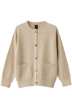 【バトナー/BATONER】のOX サマーニットクルーネックカーディガン 人気、トレンドファッション・服の通販 founy(ファニー) ファッション Fashion レディースファッション Fashion for Women トップス・カットソー Cut & Sew Tops ニット Knit Tops & Sweaters カーディガン・羽織り Layered Style Cardigans カーディガン Cardigan, Knitwear サマー Summer, Summer Style シアー Sheer, See-Through シンプル Simple, Minimal ベーシック Basic, Essential |ID:prp329100004441120
