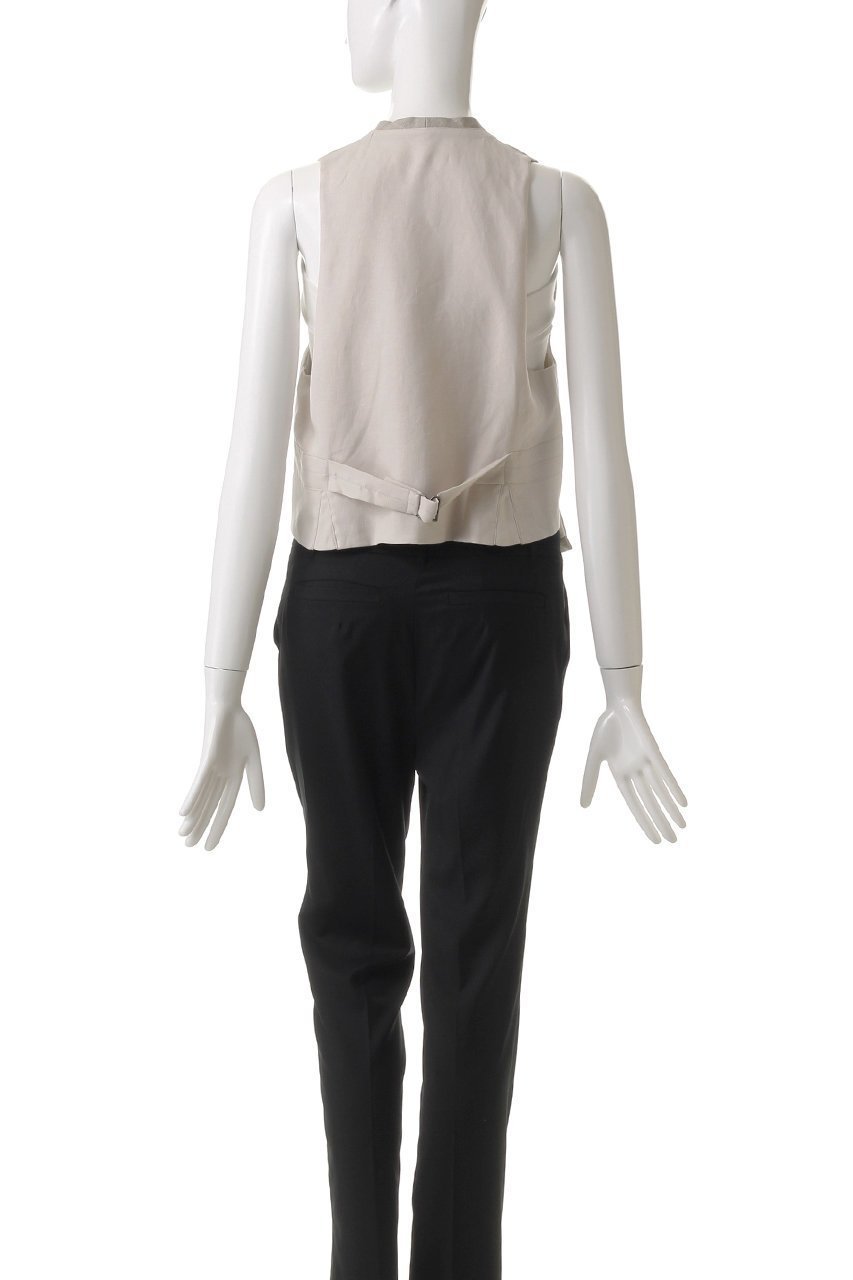 【マルティニーク/martinique】の【CURRENTAGE】クラシックリネンジレ 人気、トレンドファッション・服の通販 founy(ファニー) 　ファッション　Fashion　レディースファッション　WOMEN　アウター　Coat Outerwear　ジャケット　Jackets　カットソー　Cut And Sew　ジャケット　Jacket　トレンド　Trend　フィット　Fit　フロント　Front　ベスト　Vest　ポケット　Pocket　リネン　Linen　other-4|ID: prp329100004441121 ipo3291000000031256198