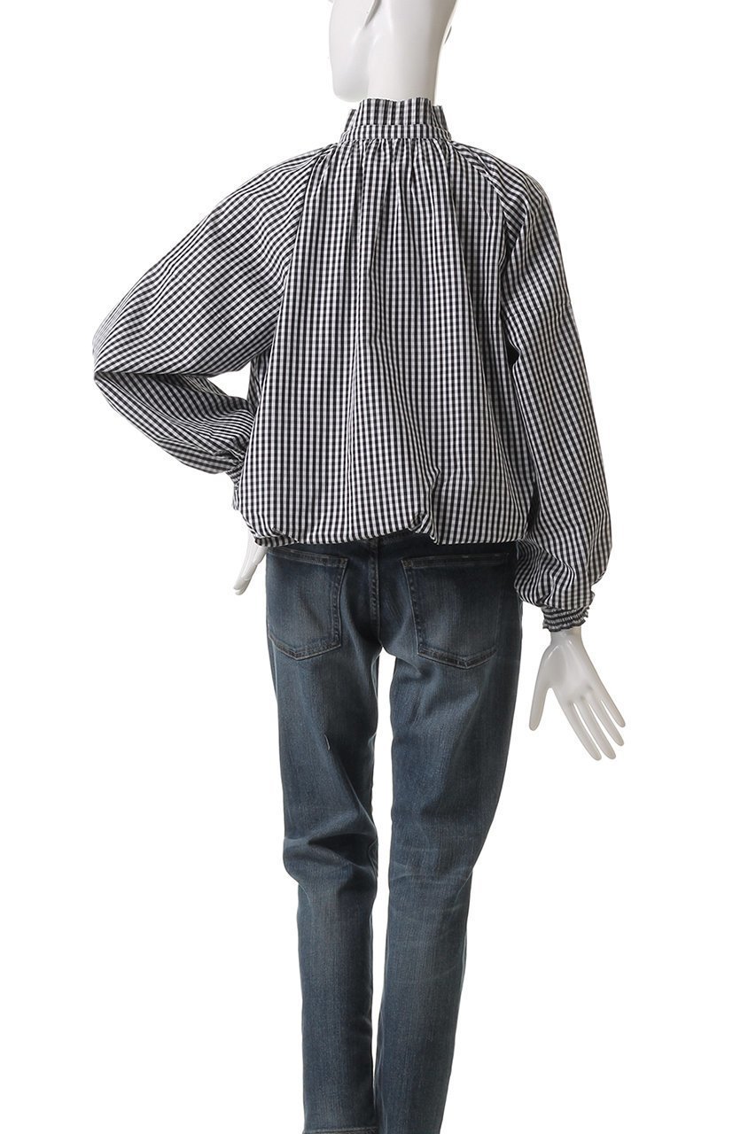 【マリリンムーン/MARILYN MOON】のプリーツギンガムチェックバルーンブルゾン 人気、トレンドファッション・服の通販 founy(ファニー) 　ファッション　Fashion　レディースファッション　Fashion for Women　アウター　Coat / Outerwear Collection　レディースジャケット・軽アウター　Jackets　ブルゾンジャケット・スポーティアウター　Blouson Jackets　ジャケット　Jacket, Outerwear　トレンド　Trend, Trending Now　バランス　Balance, Style Balance　バルーン　Balloon, Balloon Silhouette　ブルゾン　Blouson, Bomber Jacket　プリーツ　Pleats, Pleated　人気　Popular, Best Seller　再入荷　Restock / Back in Stock　other-4|ID: prp329100004441123 ipo3291000000032703121