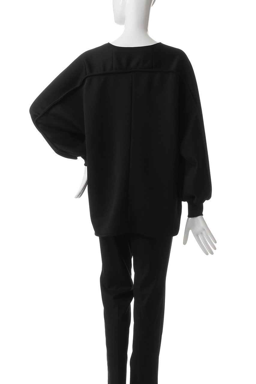 【ルームエイト/Room no.8】のSCUBAジャージ タッキング トップス 人気、トレンドファッション・服の通販 founy(ファニー) 　ファッション　Fashion　レディースファッション　Fashion for Women　トップス・カットソー　Cut & Sew Tops　シャツ・ブラウス・オフィスカジュアル　Elegant Blouses & Button-Ups　ロングTシャツ・Tシャツ　Longline T-Shirts & Tees　カットソー・ベーシックTシャツ　Cut-and-Sewn Tops / Stretch Tees & Basics　なめらか　Smooth, Silky Texture　スリーブ　Sleeve, Long Sleeve / Short Sleeve　トレンド　Trend, Trending Now　リラックス　Relax, Relaxed Fit　ロング　Long, Long-Length　other-4|ID: prp329100004441126 ipo3291000000034954287