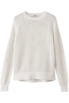 【スローン/SLOANE】の7G透かし編み 和紙×レーヨン クルーネック 人気、トレンドファッション・服の通販 founy(ファニー) ファッション Fashion レディースファッション Fashion for Women トップス・カットソー Cut & Sew Tops ニット Knit Tops & Sweaters カジュアルプルオーバー・ニットトップス Pullovers & Knit Tops / Casual Pullovers ファブリック Fabric, Textile ボトム Bottoms, Lower Wear 夏 Summer 軽量 Lightweight, Ultra Light 透かし Cut-Out, Lacework thumbnail ホワイト|ID: prp329100004441129 ipo3291000000032940239