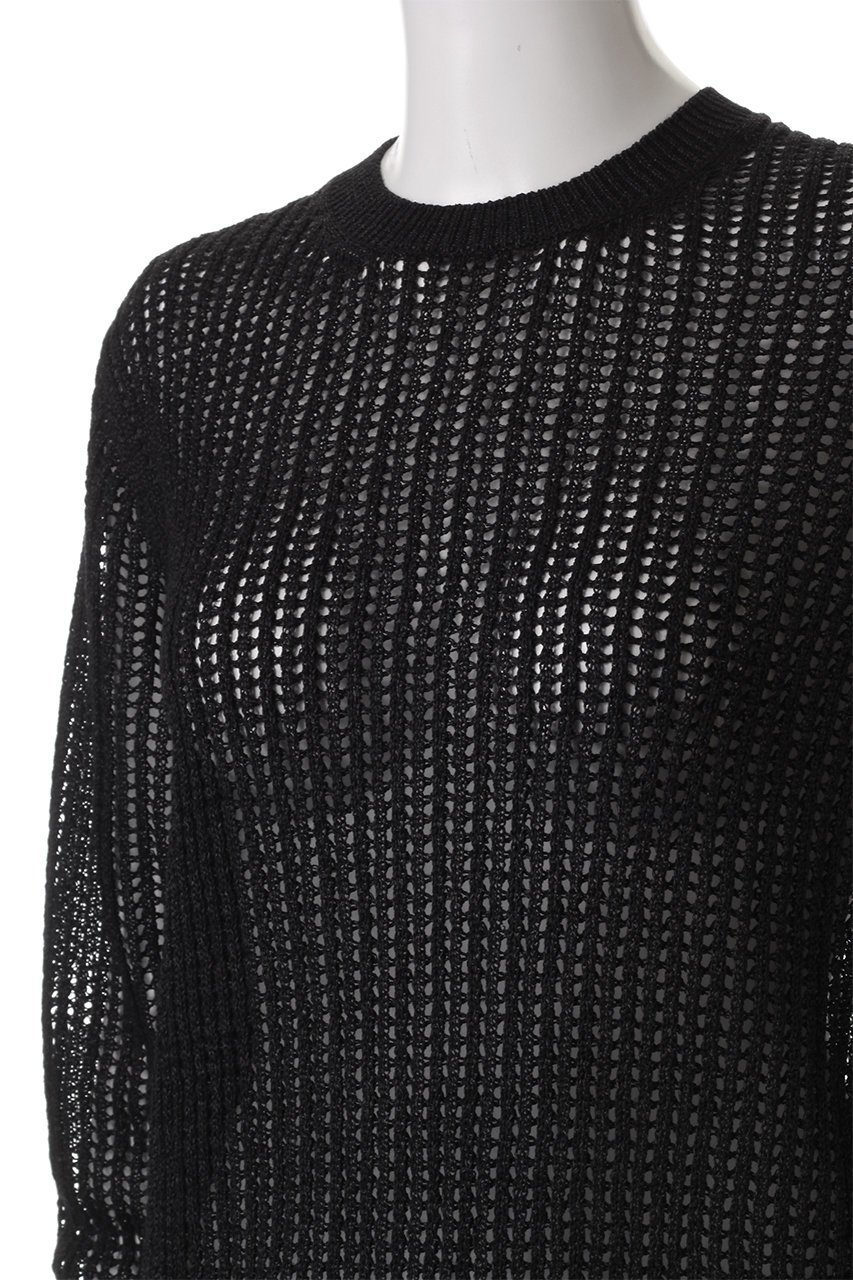 【スローン/SLOANE】の7G透かし編み 和紙×レーヨン クルーネック 人気、トレンドファッション・服の通販 founy(ファニー) 　ファッション　Fashion　レディースファッション　Fashion for Women　トップス・カットソー　Cut & Sew Tops　ニット　Knit Tops & Sweaters　カジュアルプルオーバー・ニットトップス　Pullovers & Knit Tops / Casual Pullovers　ファブリック　Fabric, Textile　ボトム　Bottoms, Lower Wear　夏　Summer　軽量　Lightweight, Ultra Light　透かし　Cut-Out, Lacework　other-5|ID: prp329100004441129 ipo3291000000032940282