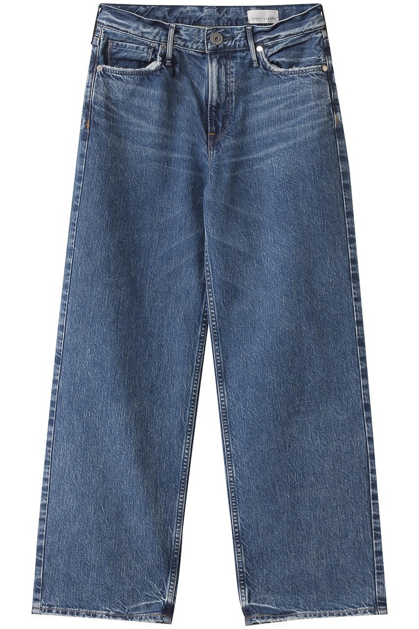 【アッパー ハイツ/upper hights】のTHE NIECE MID-RISE ワイドストレートデニムパンツ 人気、トレンドファッション・服の通販 founy(ファニー) 　ファッション　Fashion　レディースファッション　Fashion for Women　パンツ　Pants & Trousers　デニムパンツ・ジーンズ・美脚デニム　Denim Jeans & Pants　ストレート　Straight, Straight Cut　デニム　Denim, Jeans Material　ワイド　Wide, Wide Fit　人気　Popular, Best Seller　今季　This Season, Current Season　 other-1|ID: prp329100004441131 ipo3291000000036099710