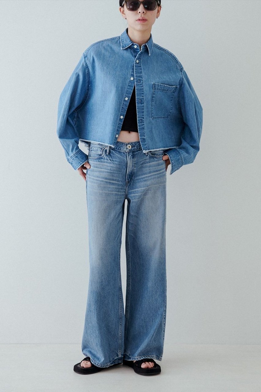 【アッパー ハイツ/upper hights】のTHE LAUREN ミッドライズフレアデニムパンツ 人気、トレンドファッション・服の通販 founy(ファニー) ファッション Fashion レディースファッション Fashion for Women パンツ Pants & Trousers デニムパンツ・ジーンズ・美脚デニム Denim Jeans & Pants デニム Denim, Jeans Material フレア Flare, Flared other-8|ID: prp329100004441133 ipo3291000000036099735