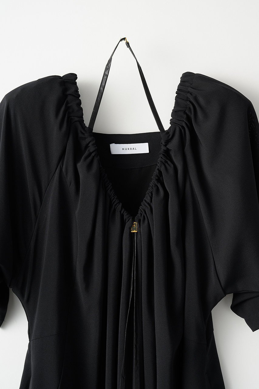 【ミューラル/MURRAL】のBlumenbachia ドレス 人気、トレンドファッション・服の通販 founy(ファニー) 　ファッション　Fashion　レディースファッション　WOMEN　ワンピース　Dress　ドレス　Party Dresses　チュニック　Tunic　オケージョン　Occasion　キュプラ　Cupra　ギャザー　Gather　タンブラー　Tumbler　チュニック　Tunic　ドレス　Dress　ドレープ　Drape　ドローコード　Draw Cord　ロング　Long　吸水　Water Absorption　NEW・新作・新着・新入荷　New Arrivals　other-3|ID: prp329100004441135 ipo3291000000031256275