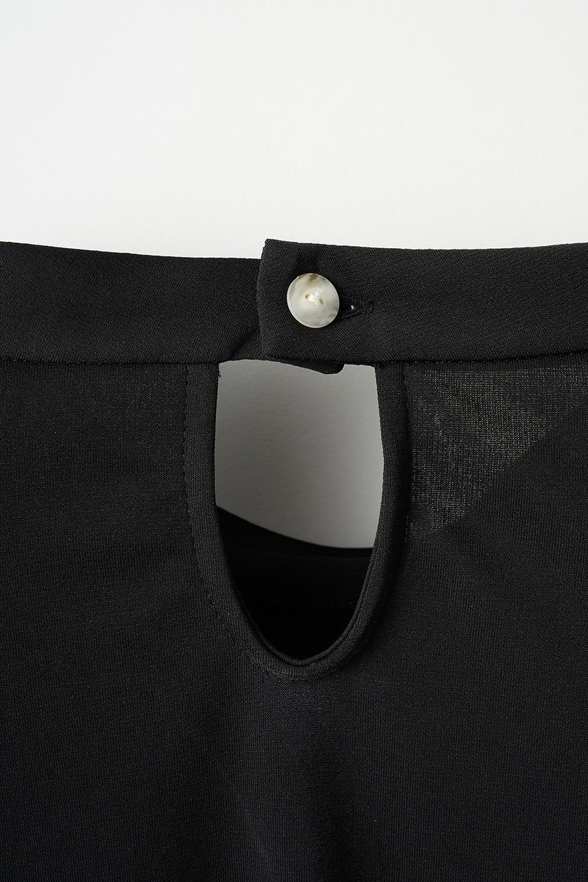 【ミューラル/MURRAL】のFabaceae ジャージートップス 人気、トレンドファッション・服の通販 founy(ファニー) 　ファッション　Fashion　レディースファッション　WOMEN　トップス・カットソー　Tops/Tshirt　シャツ/ブラウス　Shirts/Blouses　ロング / Tシャツ　T-Shirts　カットソー　Cut and Sewn　カッティング　Cutting　ショート　Short　スリット　Slit　スリーブ　Sleeve　ドレープ　Drape　フォルム　Form　NEW・新作・新着・新入荷　New Arrivals　other-6|ID: prp329100004441136 ipo3291000000031325967