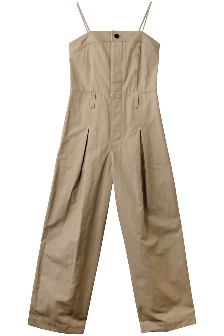 【デパリエ/DEPAREILLE】のコットンヘンプベアサロペットパンツ インテリア・キッズ・メンズ・レディースファッション・服の通販 founy(ファニー) 　ファッション　Fashion　レディースファッション　WOMEN　カーディガン　Cardigan　サロペット　Overalls　シンプル　Simple　ジャケット　Jacket　トレンド　Trend　フロント　Front　ラップ　Wrap　ベージュ|ID: prp329100004441139 ipo3291000000031236792